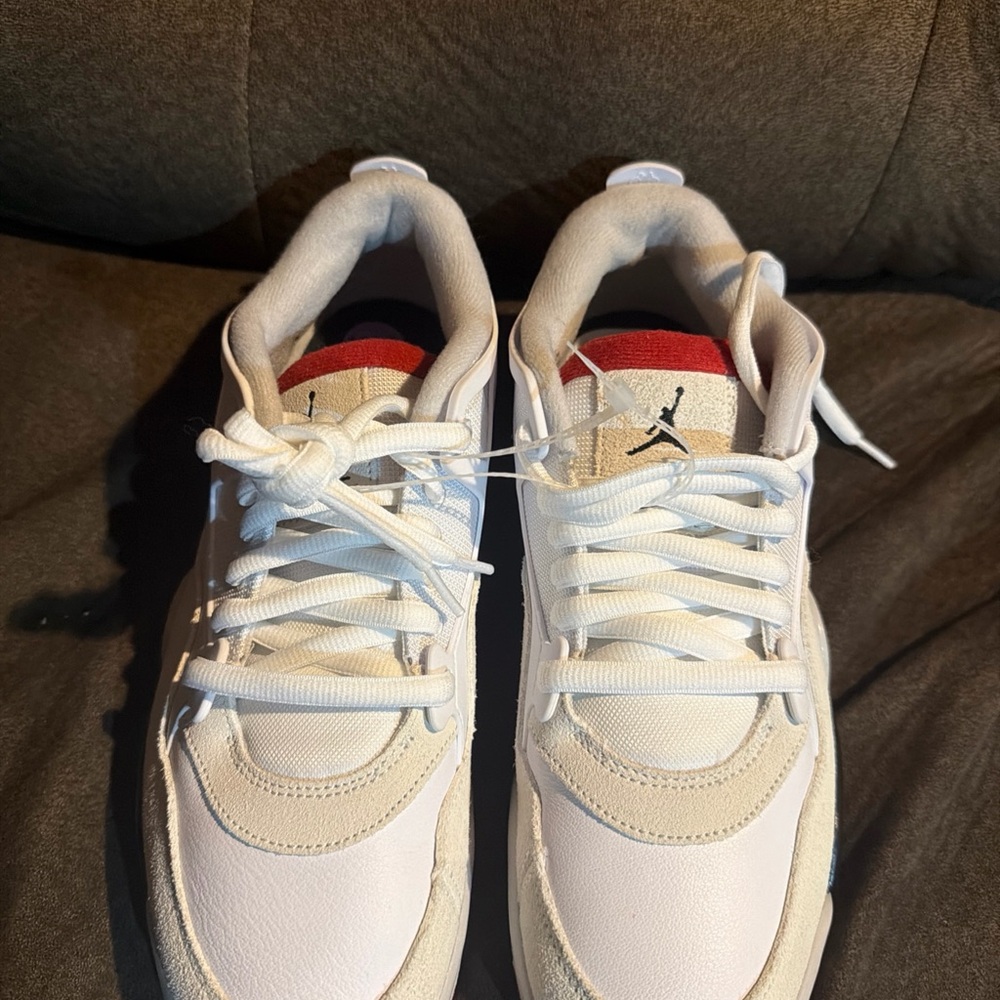 Mens Size 10.5 Nike Air Jordan 4 RM Fire red Basketball Shoes NWOT - Picture 3 of 7